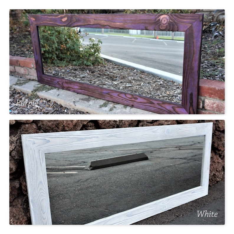Reclaimed Wood Mirrorfloor Mirror Full Length Mirror Etsy