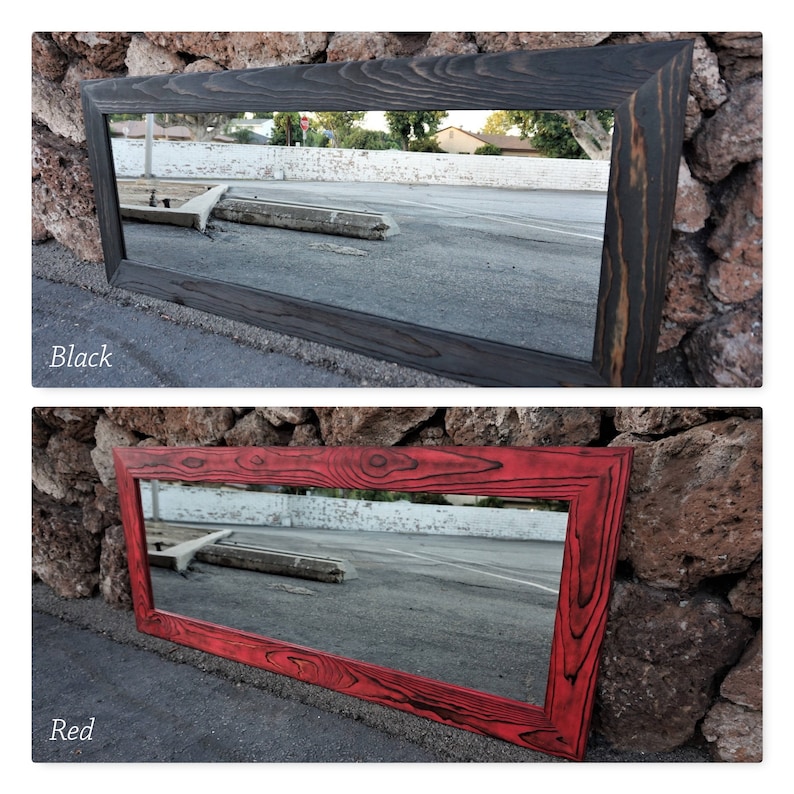 Reclaimed Wood Mirrorfloor Mirror Full Length Mirror Etsy