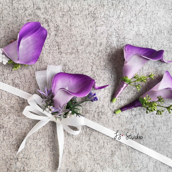 Calla Lily Corsage - Etsy