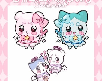 うさぎ | 2.75インチ 両面クリア なんか小さくてかわいいやつ アクリル