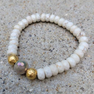 Armband/Armband weiß türkis/Armband gold/Armschmuck/Armschmuck/Armband für Frauen/Boho Armband/Trending Schmuck/Bohochic