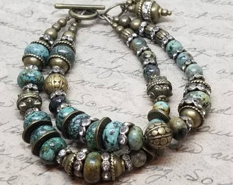 bangle bracelet/beaded bracelet/bangle bracelet/boho bracelet/boho bracelet/bracelets/toggle bracelet/jade bracelet/pave jewelry/arm candy