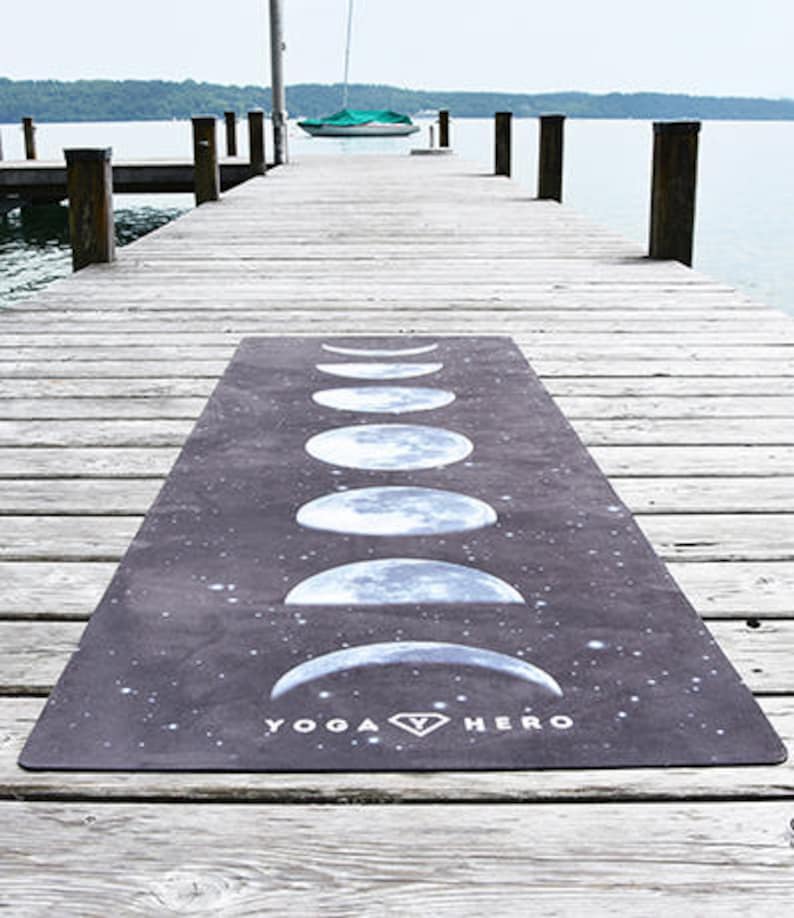 moon yoga travel mat