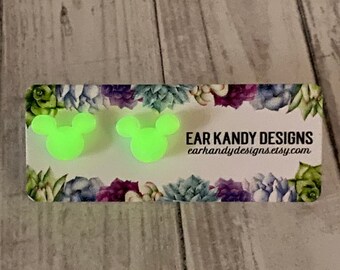 Cabeza de ratón: brilla en la oscuridad