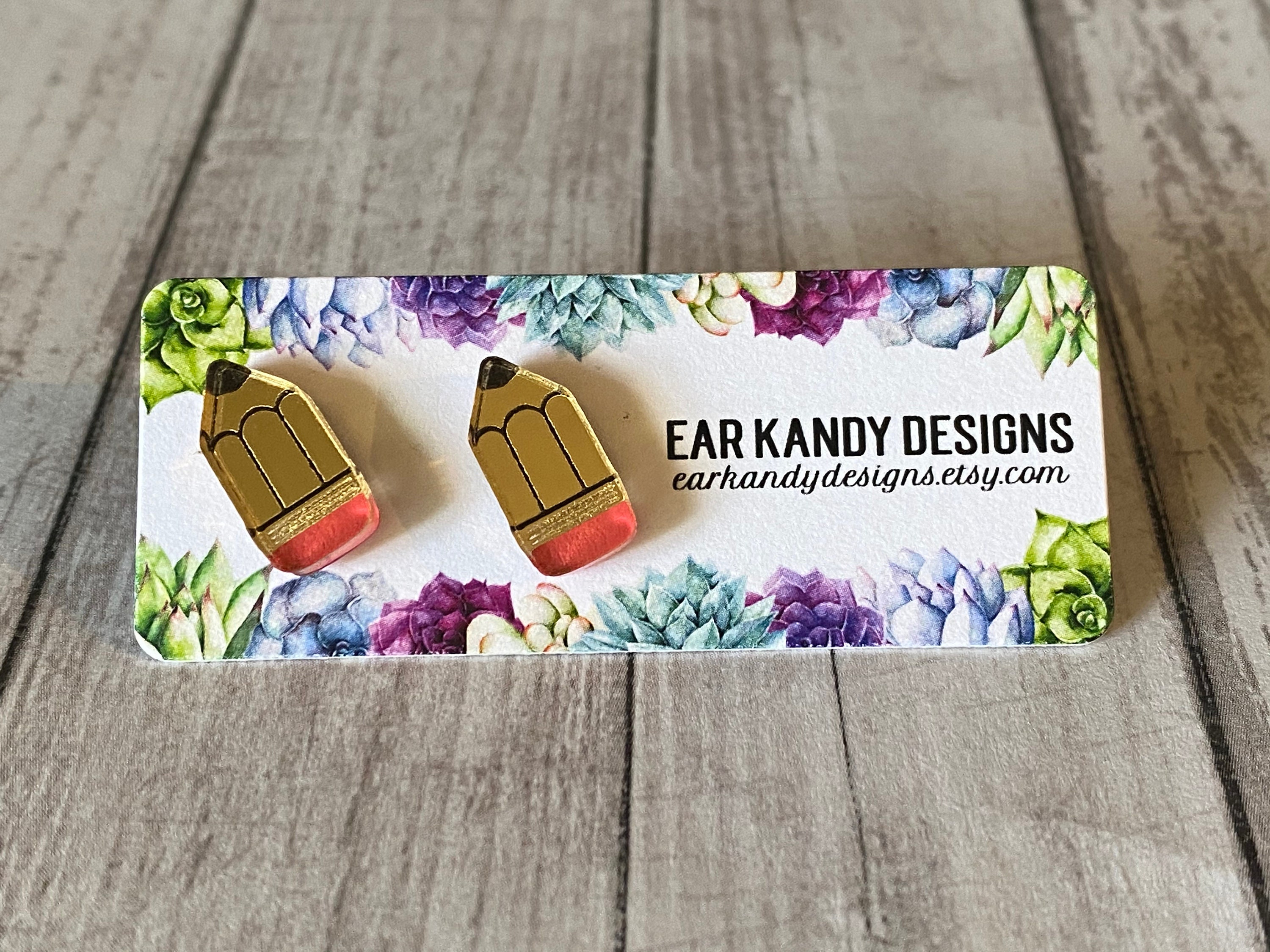 Acrylic Pencils Etsy