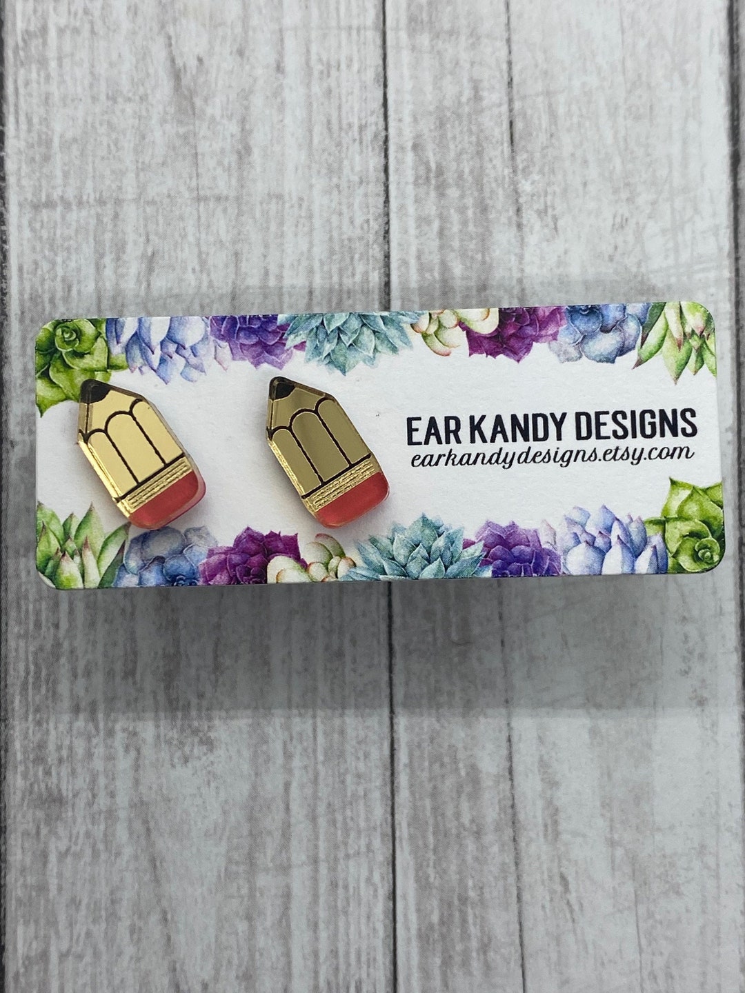 Acrylic Pencils Etsy