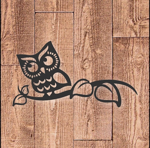 Plasma cut Owl Metal Wall Art Home Decor