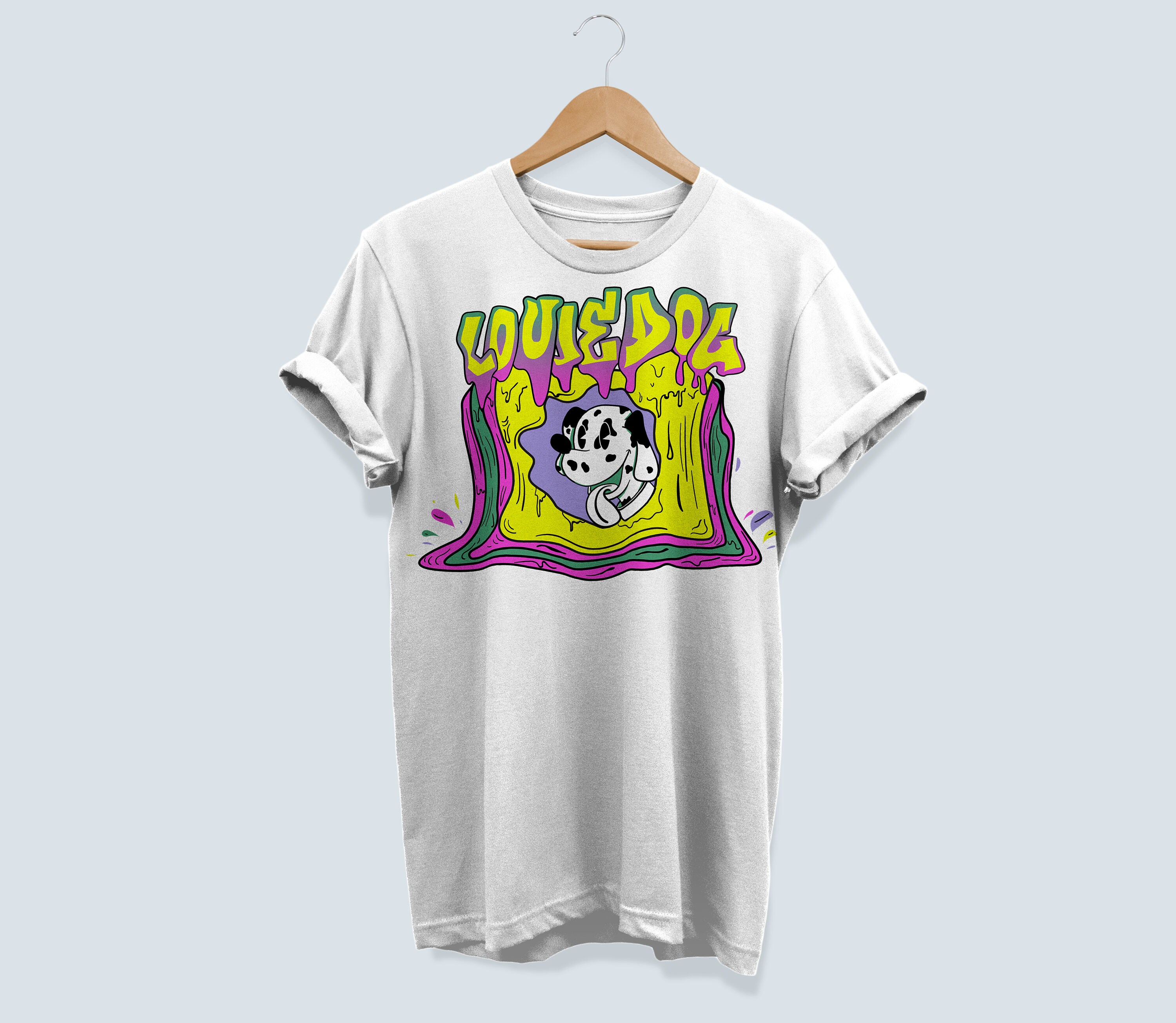 Sublime Inspired Shirt Lou Dog T Shirt 