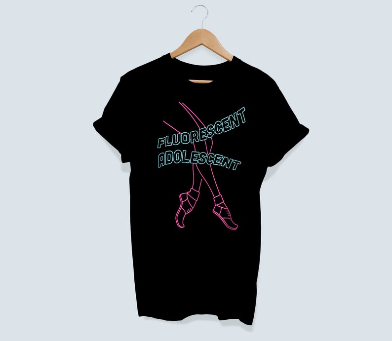 Arctic Monkeys Inspired Shirt Fluorescent Adolescent Graphic T image 1