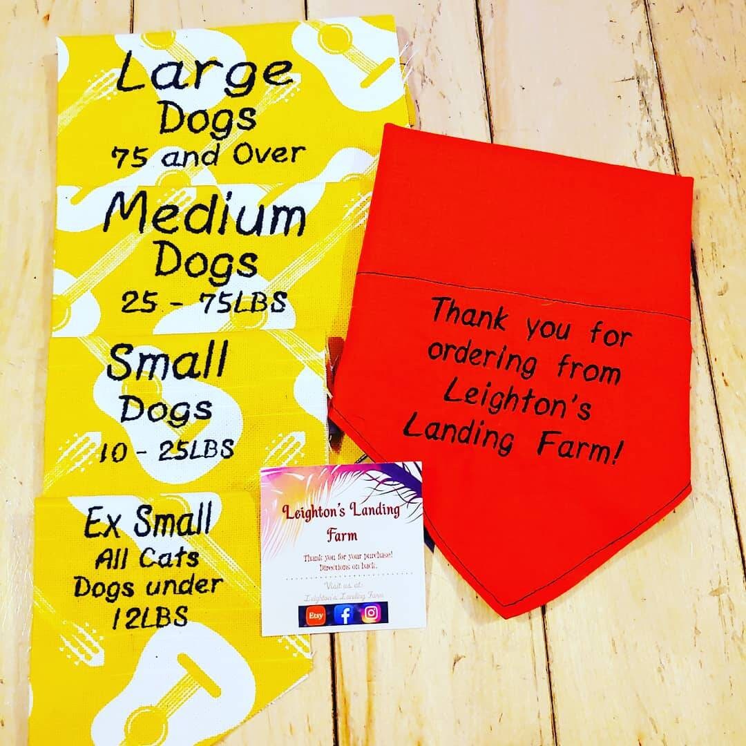 Blaze Orange Hunting Season Dog Bandana w/ FREE Custom | Etsy