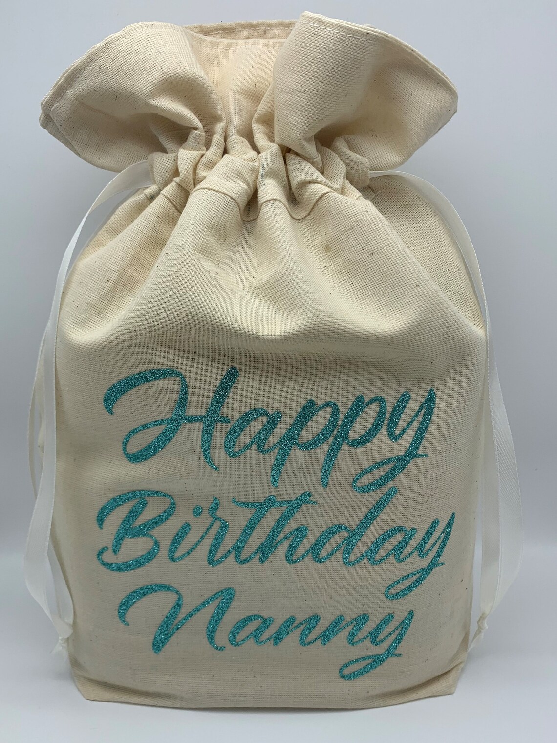 Personalised Reusable Happy Birthday Gift Bag Etsy