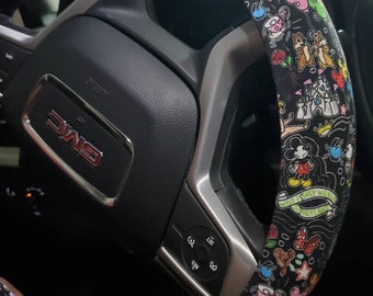 Disney Fan's Steering Wheel cover Sketchy Mouse