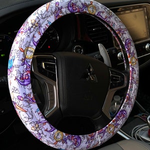 Steering wheel cover Figment inspired Oh So Pretty