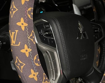 Luxury Designer Inspired Steering Wheel Cover