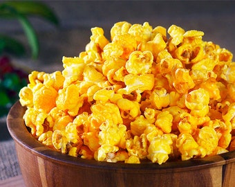 Vegan Cheddar Cheese Popcorn