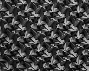 Mosaic tiles for crafts, PDF Download, Polygonal Tiles, 3D papercraft, DIY wall decor, Wall tile, Mosaic tile, wall decorating, Tile pattern