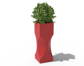 Svetsprojekt, Timglasblomkruka, DIY Metallbearbetningsmönster DXF