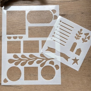 Calendar Stencil Set