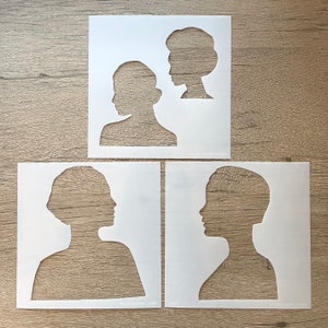 Silhouettes In Thought set #1