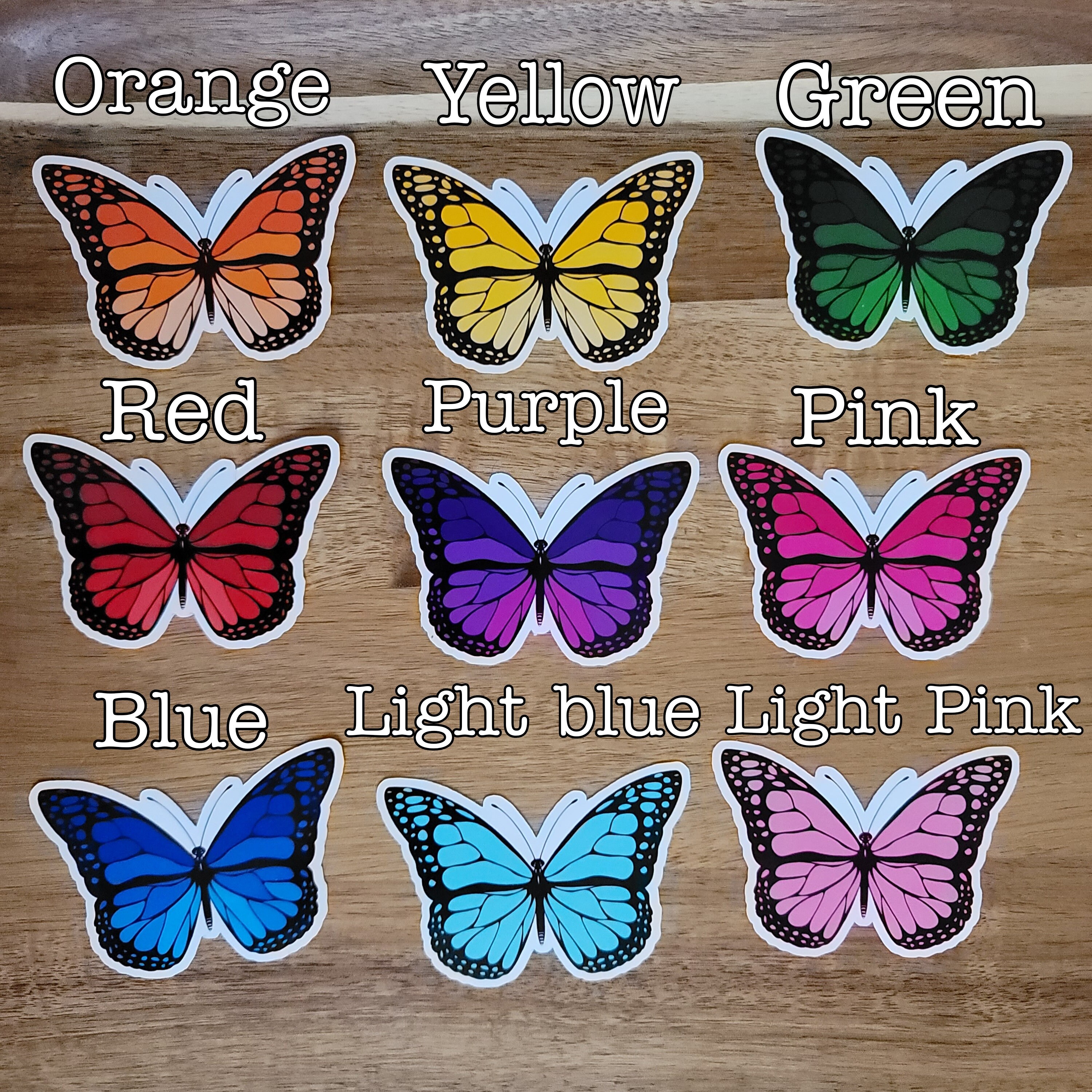 Butterfly Stickers/ Vinyl Sticker/ Journal Sticker/ Laptop Sticker ...
