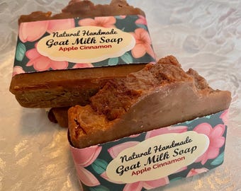 Apple & Cinnamon Goat Milk Soap