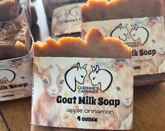 Apple & Cinnamon Goat Milk Soap