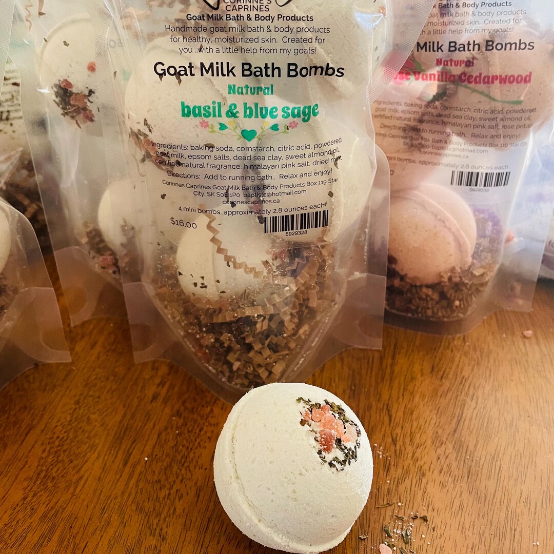 Bag of Goat Milk Bath Bombs - Etsy
