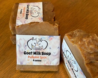 Pumpkin Spice Goat Milk Soap