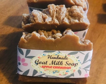 Apple & Cinnamon Goat Milk Soap