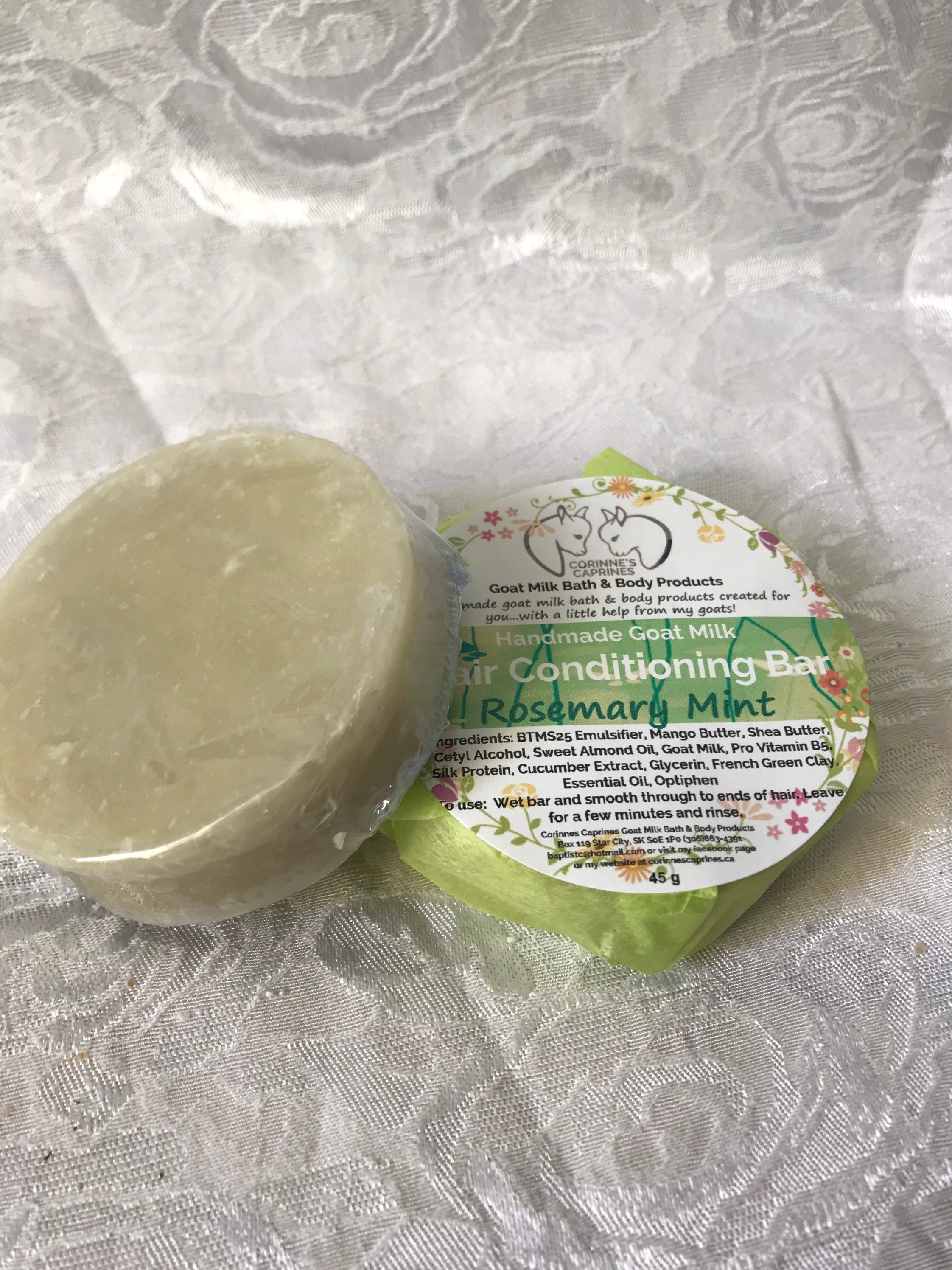 Goat Milk Hair Conditioner Bar Etsy