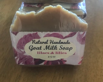 Lilacs & Lilies Goat Milk Soap