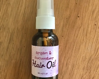 Argan & Cucumber Hair oil