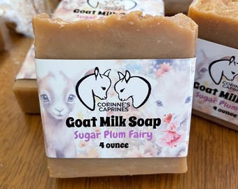 Sugar Plum Fairy Goat Milk Soap