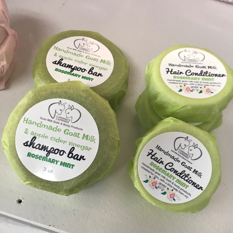 Goat Milk Hair Conditioner Bar Etsy