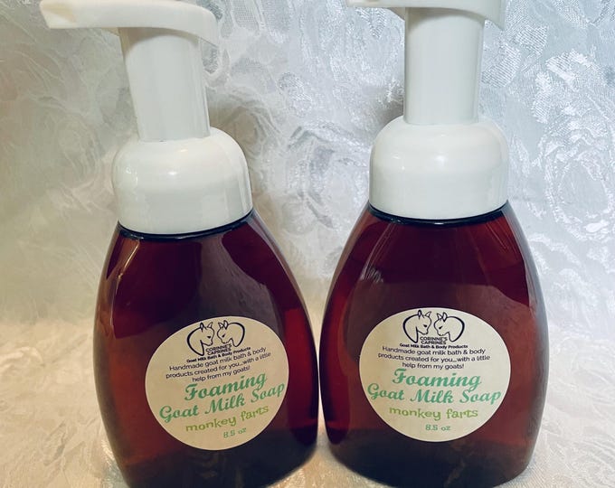 Featured listing image: Foaming Goat Milk Soap