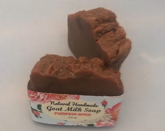 Pumpkin Spice Goat Milk Soap