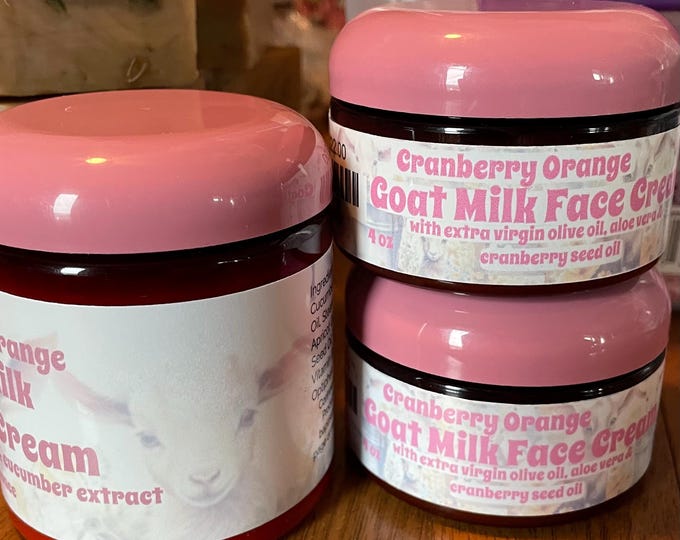 Featured listing image: Goat Milk Facial Cream