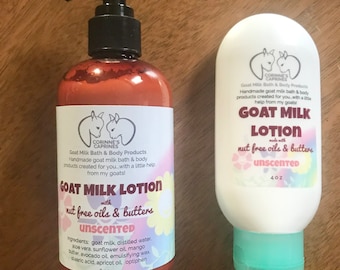 Hypoallergenic Goat Milk Lotion