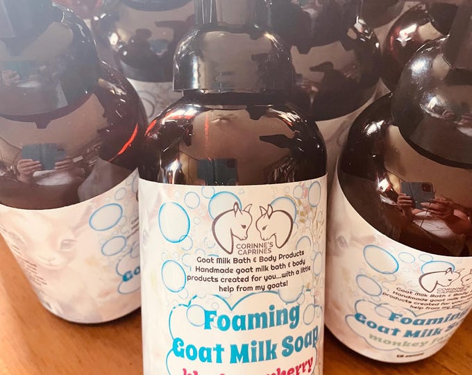Featured listing image: Foaming Goat Milk Soap