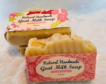 Unscented Goat Milk Soap