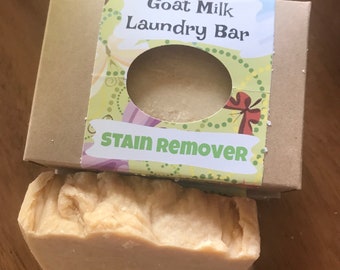 Goat Milk Laundry Stain Remover Bar