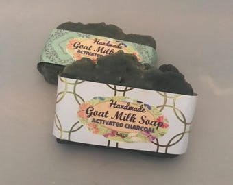 Activated Charcoal Goat Milk Soap