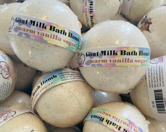 Goat Milk Bath Bombs