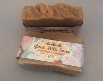 Oatmeal & Honey Goat Milk Soap