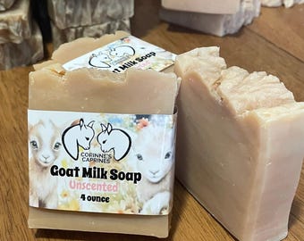 Unscented Goat Milk Soap