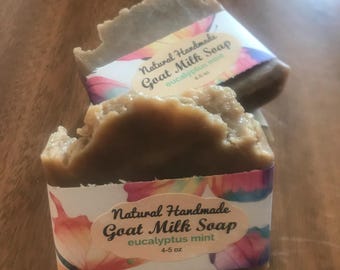 Eucalyptus Mint Goat Milk Soap