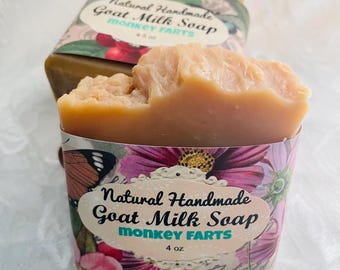Monkey Farts Goat Milk Soap
