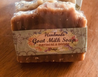 Oatmeal & Honey Goat Milk Soap