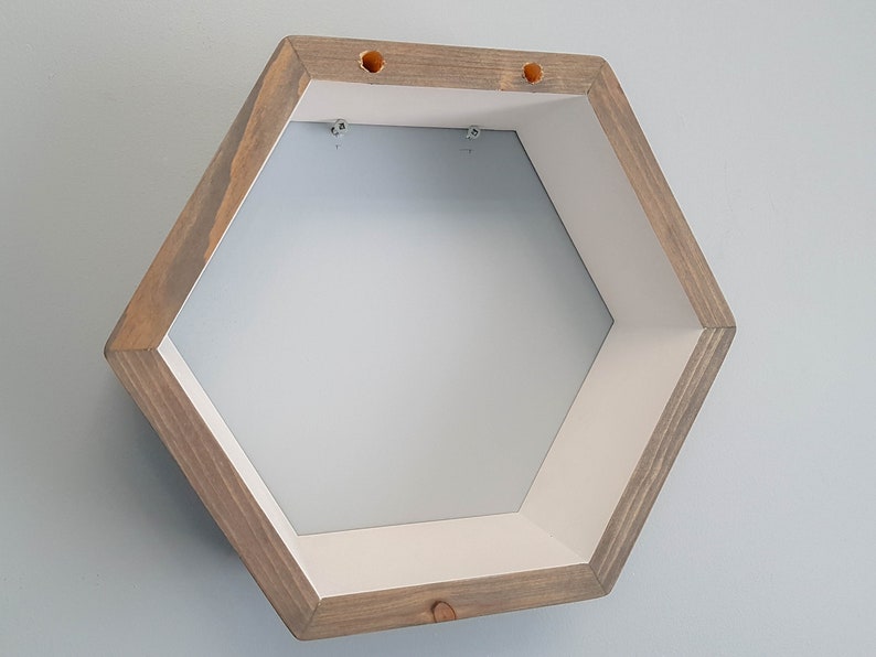 Hexagon Shelves Set of 6 Bedroom Shelves Floating Shelves Etsy Canada