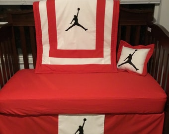 nike crib bedding